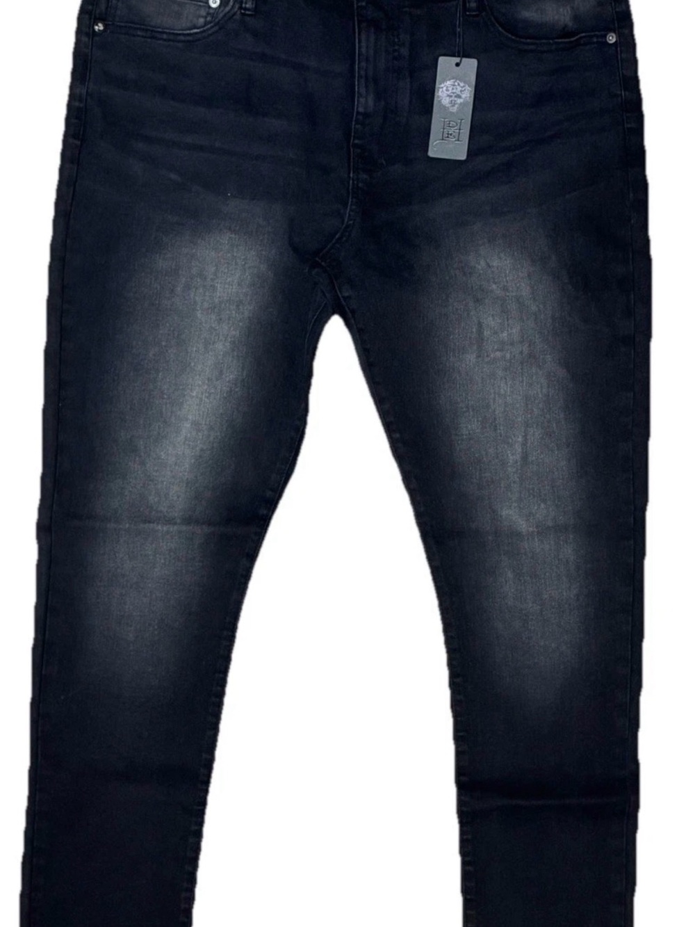 Ed Hardy Men Slim Taper Jeans Black Wash NWT 38 NWT